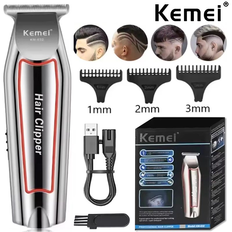 Men'S Grooming Essentials - Kemei Professional Hair Trimmer เคราไฟฟ้า Trimmer