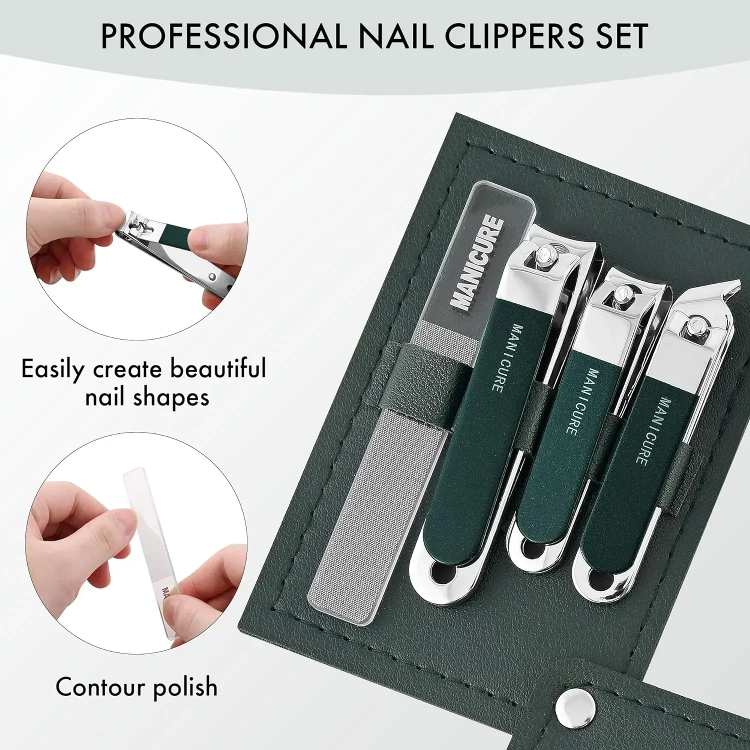 ชุดตัดเล็บสำหรับผู้ชาย/ผู้หญิง - Mens Grooming Travel Kit บทวิจารณ์และราคา