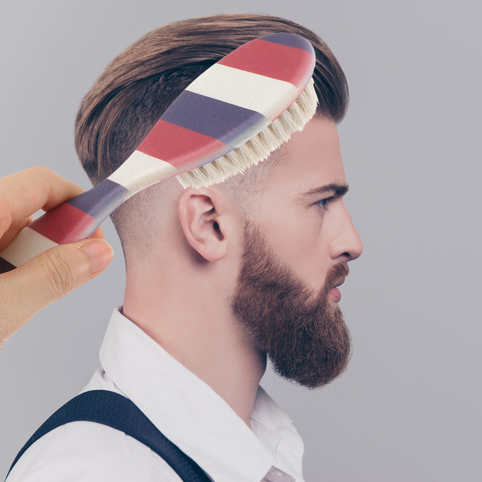 แปรงหวีหนวดสำหรับผู้ชาย ขนแปรง - Mens Grooming Barber บทวิจารณ์และราคา
