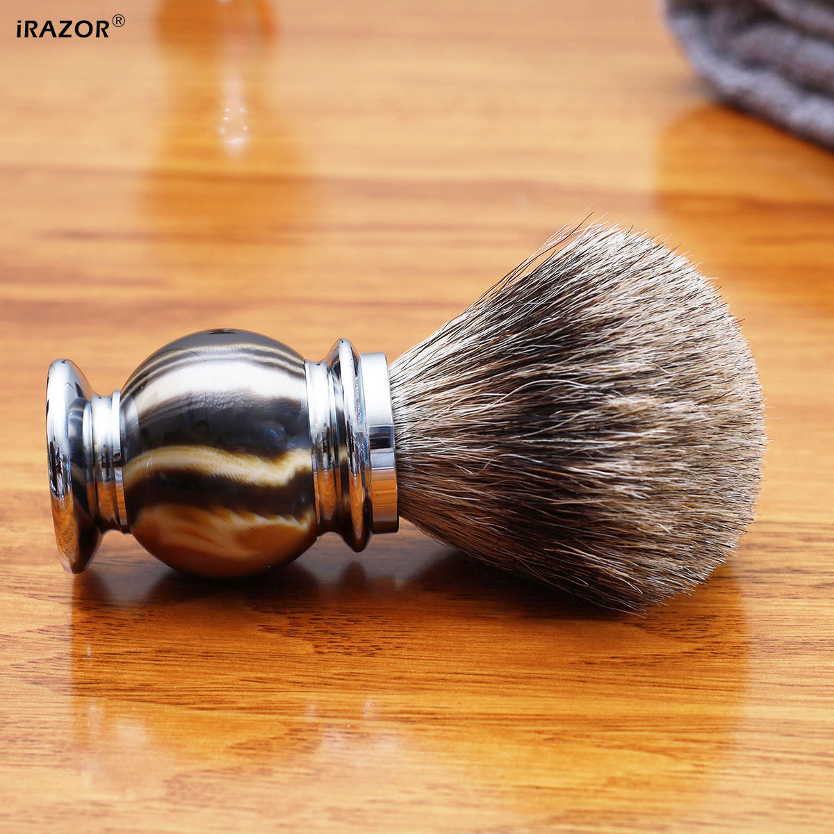 แปรงโกนหนวด iRAZOR Silvertip ส - Mens Grooming Barber บทวิจารณ์และราคา
