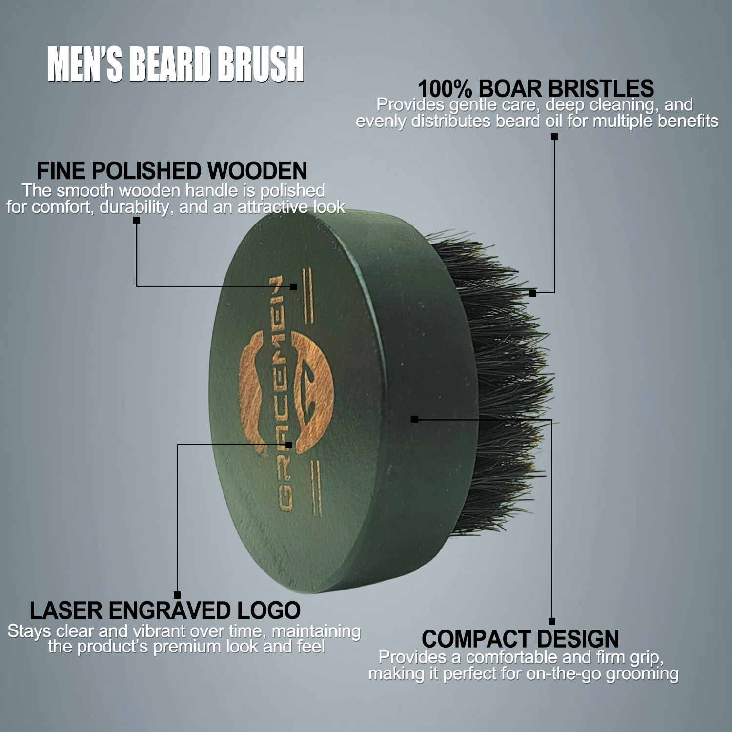 แปรงเคราทรงกลมสำหรับผู้ชาย – ข - Men'S Grooming Essentials บทวิจารณ์และราคา