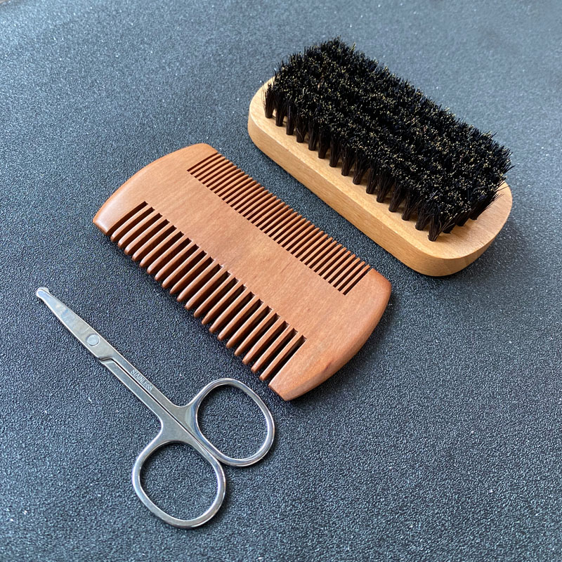 ชุดดูแลเคราสำหรับผู้ชาย, แปรงป - Mens Grooming Travel Kit บทวิจารณ์และราคา