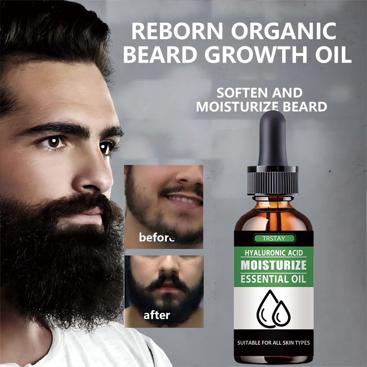 100% ธรรมชาติเร่งผมบนใบหน้า Gr - Men'S Grooming Essentials บทวิจารณ์และราคา