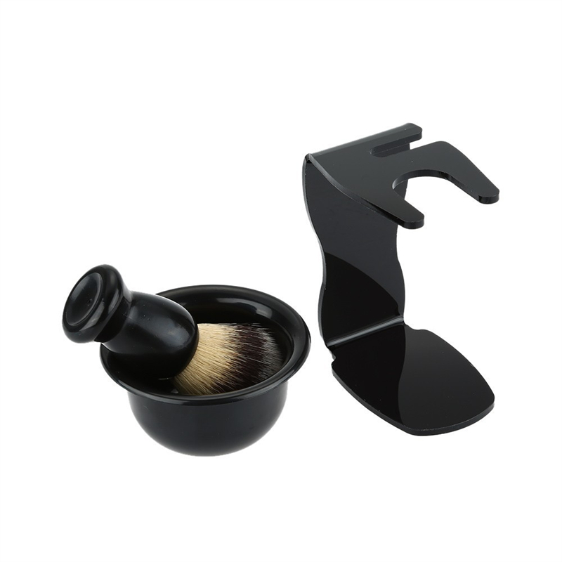 ชุดแปรงโกนหนวดและถ้วยพร้อมขาตั - Mens Grooming Barber บทวิจารณ์และราคา