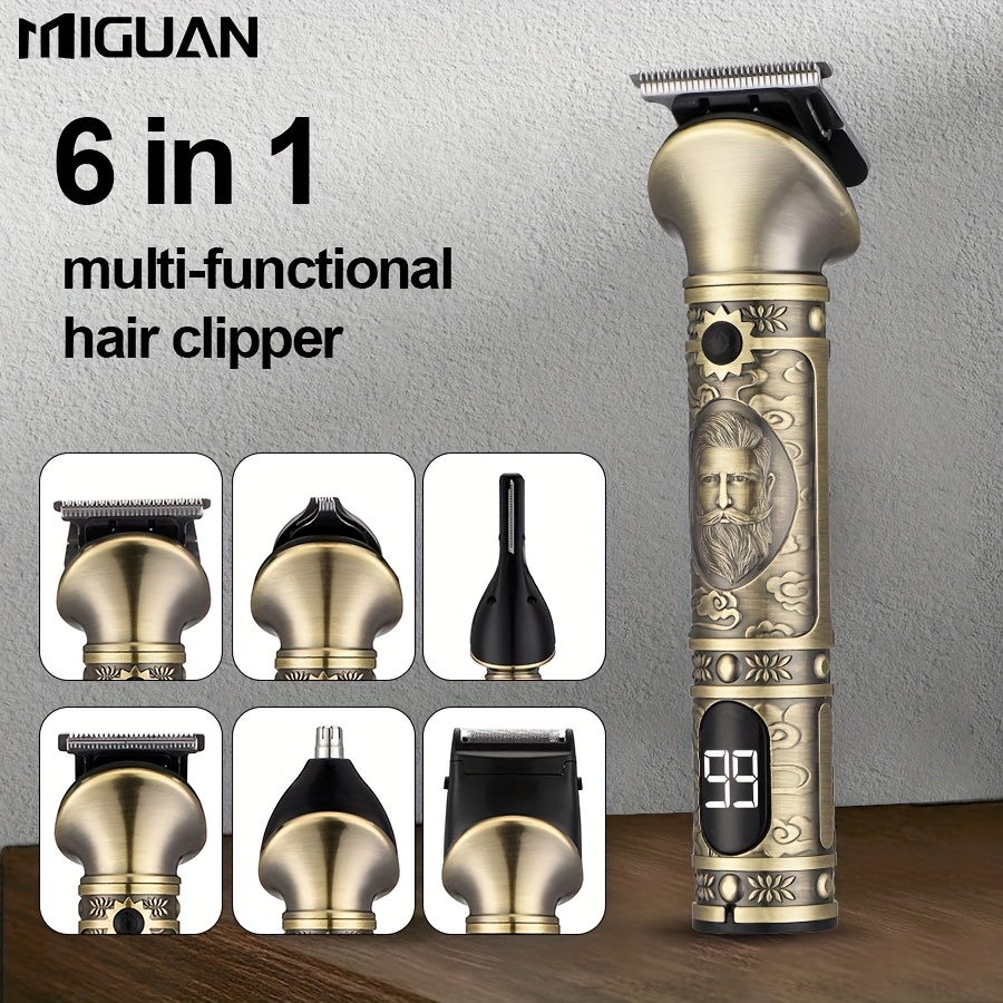 เครื่องตัดผมและชุดเครื่องเล็มห - Mens Grooming Barber บทวิจารณ์และราคา