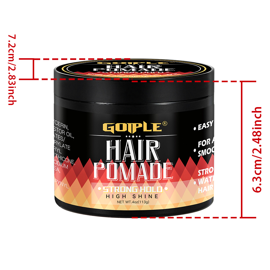 GOIPLE 113g Men Hair Pomade Hi - Men'S Grooming Gel บทวิจารณ์และราคา