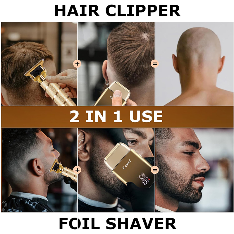 เครื่องตัดผม Kemei KM-TX10 T9  - Mens Grooming Barber บทวิจารณ์และราคา