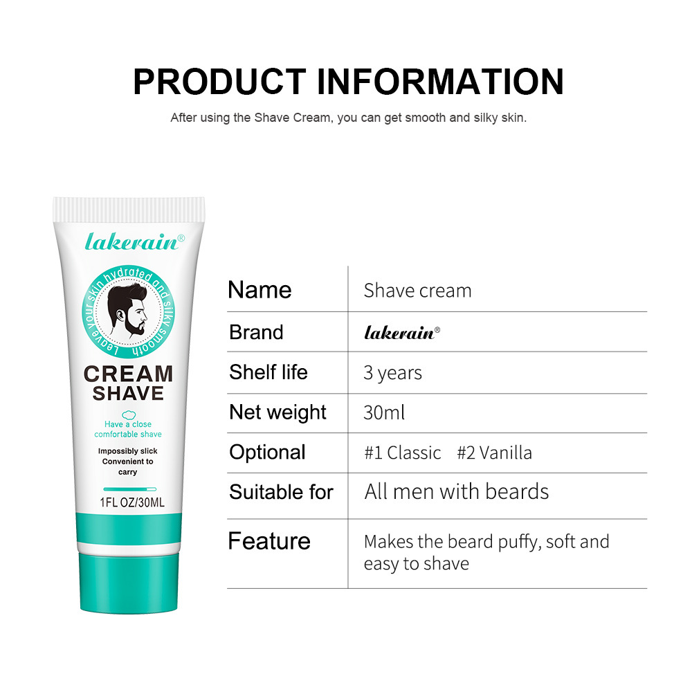 Lakerain ครีมโกนหนวดเจลโกนหนวด - Men'S Grooming Gel บทวิจารณ์และราคา